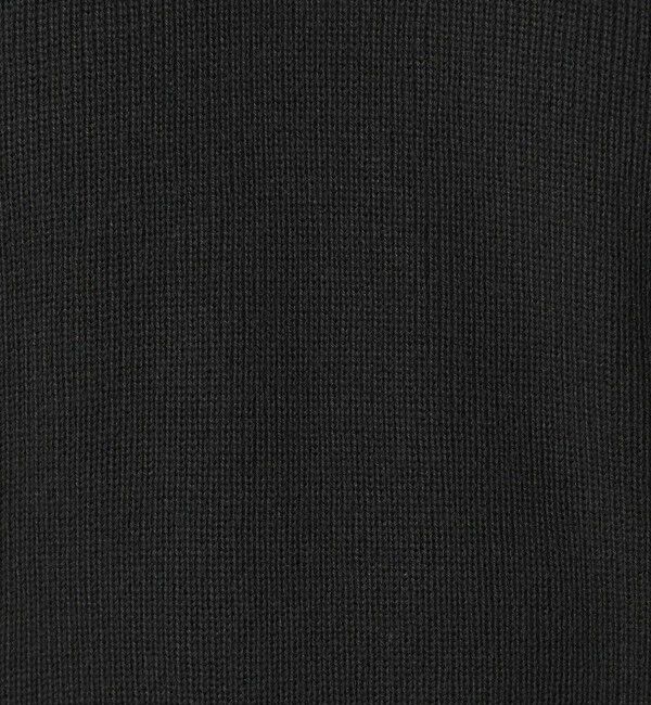 BEAUTY&YOUTH UNITED ARROWS「【WEB限定 WARDROBE SMART】マシーンウォッシャブル ウールミックス アゼ モックネック」|ニット・セーター|