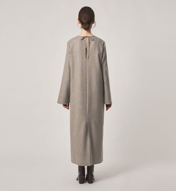 STEVEN ALAN「＜Steven Alan＞ツイードライク バックリボン ワンピース」|ワンピース|
