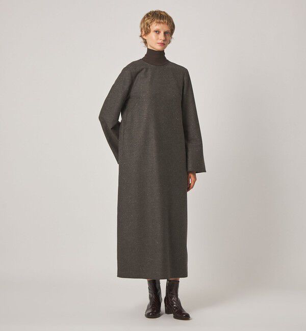 STEVEN ALAN「＜Steven Alan＞ツイードライク バックリボン ワンピース」|ワンピース|