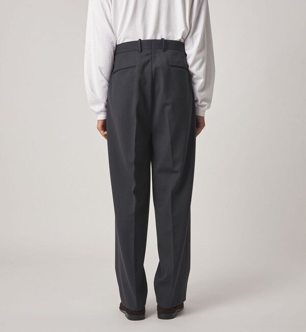 STEVEN ALAN「＜Steven Alan＞ ヴィンテージツイル インツープリーツ ドレス トラウザーズ II」|スラックス|