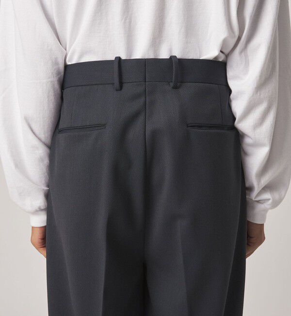 STEVEN ALAN「＜Steven Alan＞ ヴィンテージツイル インツープリーツ ドレス トラウザーズ II」|スラックス|
