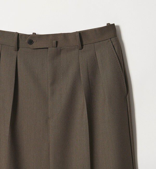 STEVEN ALAN「＜Steven Alan＞ ヴィンテージツイル インツープリーツ ドレス トラウザーズ II」|スラックス|