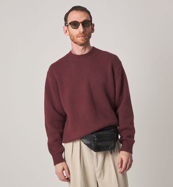 STEVEN ALAN「＜Steven Alan＞ ハミルトンラムズウール モックネック ニット」|ニット・セーター|