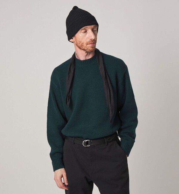 STEVEN ALAN「＜Steven Alan＞ ハミルトンラムズウール モックネック ニット」|ニット・セーター|