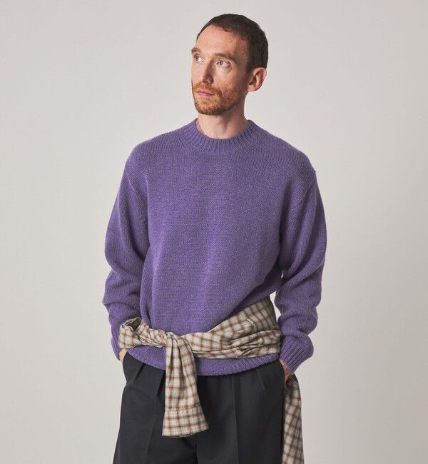 STEVEN ALAN「＜Steven Alan＞ ハミルトンラムズウール モックネック ニット」|ニット・セーター|