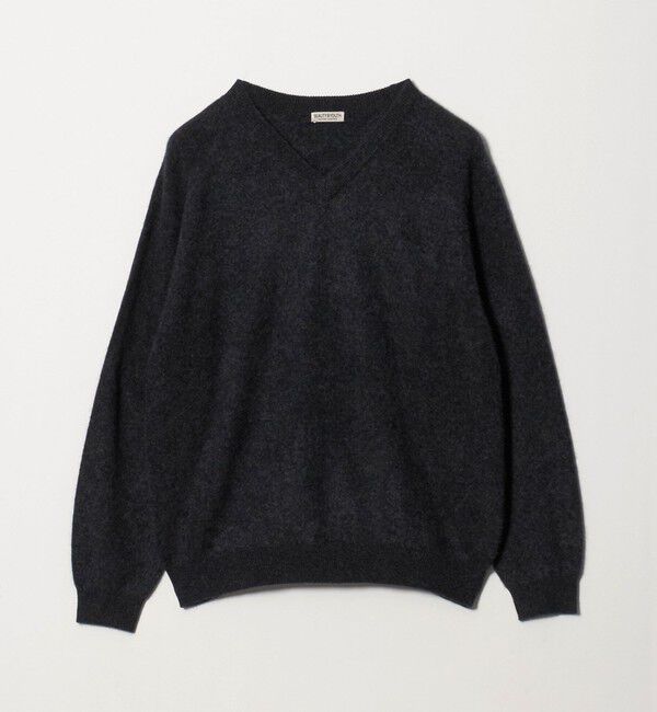 BEAUTY&YOUTH UNITED ARROWS「ミンク フィニッシュ ウール Vネック ニット」|ニット・セーター|