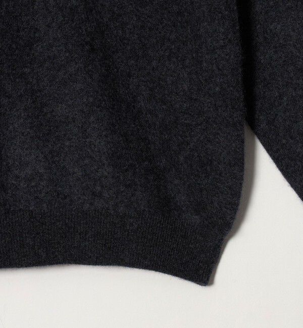 BEAUTY&YOUTH UNITED ARROWS「ミンク フィニッシュ ウール Vネック ニット」|ニット・セーター|