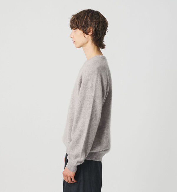 BEAUTY&YOUTH UNITED ARROWS「ミンク フィニッシュ ウール Vネック ニット」|ニット・セーター|
