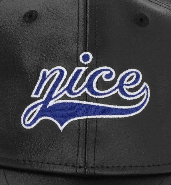 NICE WEATHER「【別注】＜NEW ERA＞レザーライク 930 キャップ」|キャップ・キャスケット|