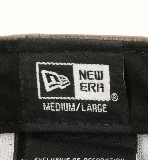 NICE WEATHER「【別注】＜NEW ERA＞レザーライク 930 キャップ」|キャップ・キャスケット|