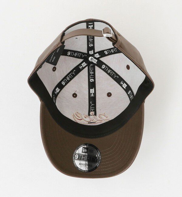 NICE WEATHER「【別注】＜NEW ERA＞レザーライク 930 キャップ」|キャップ・キャスケット|
