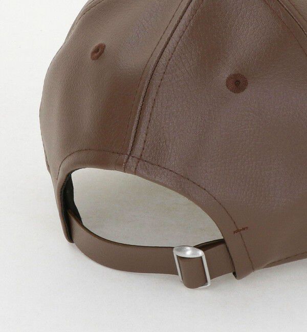 NICE WEATHER「【別注】＜NEW ERA＞レザーライク 930 キャップ」|キャップ・キャスケット|