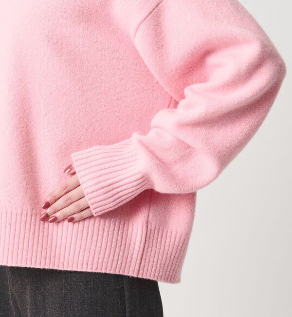 BEAUTY&YOUTH UNITED ARROWS「ウールカシミヤ アクア クルーネックニット」|ニット・セーター|