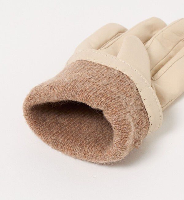 STEVEN ALAN「＜Steven Alan＞レザー カシミヤミックス グローブ」|手袋|