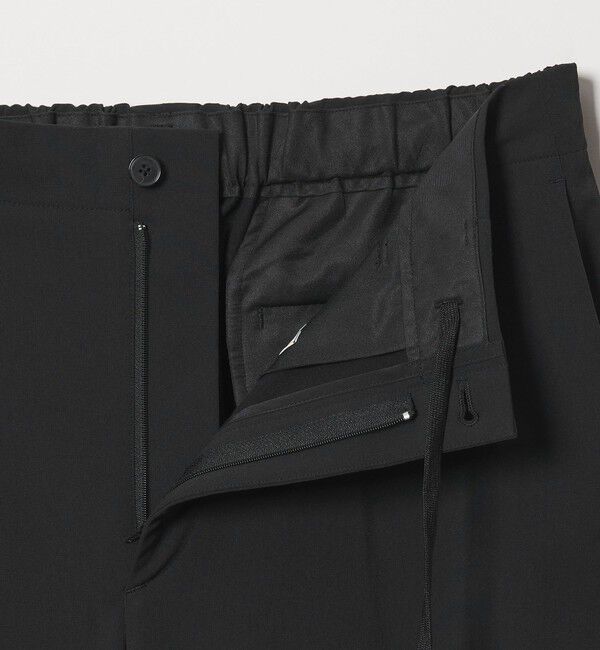 BEAUTY&YOUTH UNITED ARROWS「KOMATSU PACK URK 1プリーツ テーパード パンツ NO.5 ストレッチ セットアップ対応 裏起毛」|チノ|