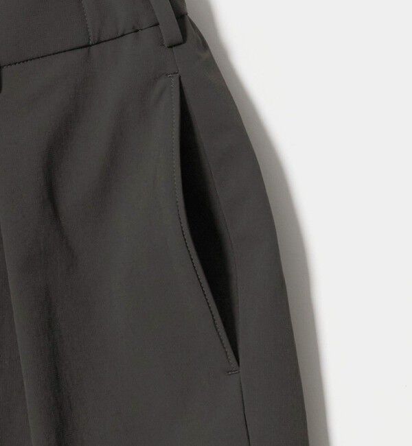 BEAUTY&YOUTH UNITED ARROWS「KOMATSU PACK URK 1プリーツ テーパード パンツ NO.9 ストレッチ セットアップ対応 裏起毛」|チノ|