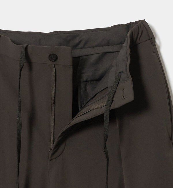 BEAUTY&YOUTH UNITED ARROWS「KOMATSU PACK URK 1プリーツ テーパード パンツ NO.9 ストレッチ セットアップ対応 裏起毛」|チノ|