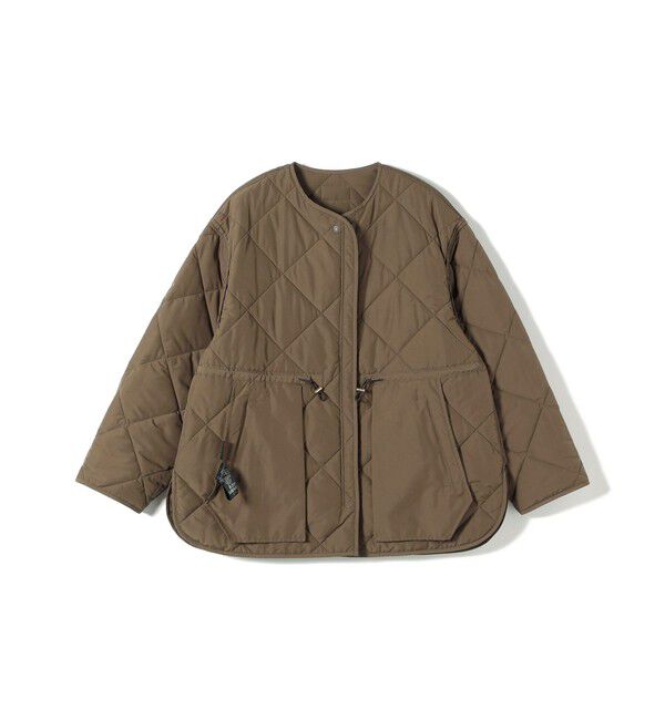 SHIPS for women「〈撥水加工/手洗い可能〉HEAT 中綿 キルティング ジップ ブルゾン」|ブルゾン・スタジャン|
