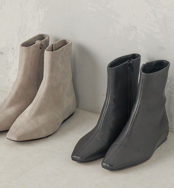 SHIPS for women「JVAM: イン ヒール ブーツ」|ショートブーツ|