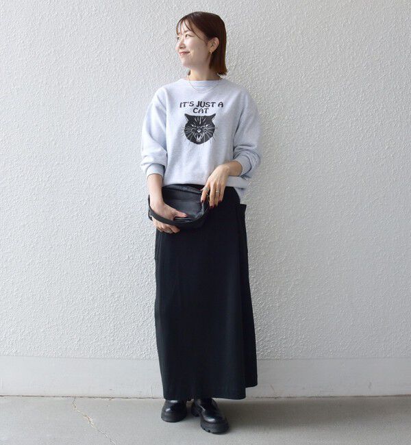 SHIPS any「【SHIPS any別注】THE KNiTS:〈洗濯機可能〉ロゴ プリント スウェット 26AW 2」|スウェット・ジャージ|