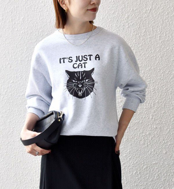 SHIPS any「【SHIPS any別注】THE KNiTS:〈洗濯機可能〉ロゴ プリント スウェット 26AW 2」|スウェット・ジャージ|