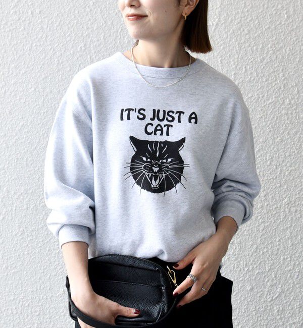 SHIPS any「【SHIPS any別注】THE KNiTS:〈洗濯機可能〉ロゴ プリント スウェット 26AW 2」|スウェット・ジャージ|