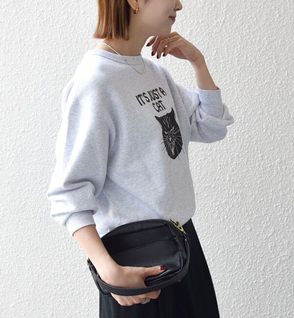 SHIPS any「【SHIPS any別注】THE KNiTS:〈洗濯機可能〉ロゴ プリント スウェット 26AW 2」|スウェット・ジャージ|
