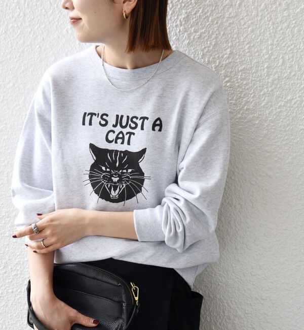 SHIPS any「【SHIPS any別注】THE KNiTS:〈洗濯機可能〉ロゴ プリント スウェット 26AW 2」|スウェット・ジャージ|