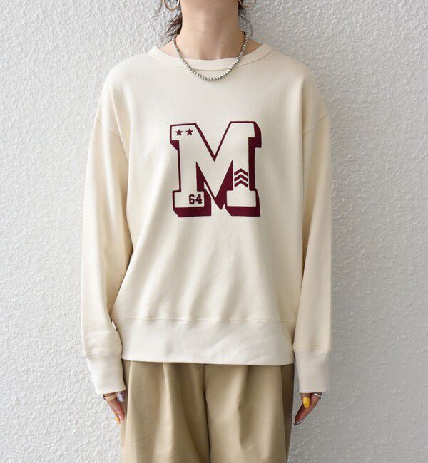 SHIPS any「【SHIPS any別注】THE KNiTS:〈洗濯機可能〉ロゴ プリント スウェット 26AW 2」|スウェット・ジャージ|