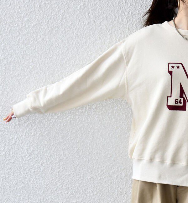 SHIPS any「【SHIPS any別注】THE KNiTS:〈洗濯機可能〉ロゴ プリント スウェット 26AW 2」|スウェット・ジャージ|