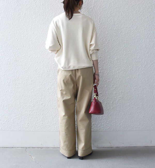 SHIPS any「【SHIPS any別注】THE KNiTS:〈洗濯機可能〉ロゴ プリント スウェット 26AW 2」|スウェット・ジャージ|