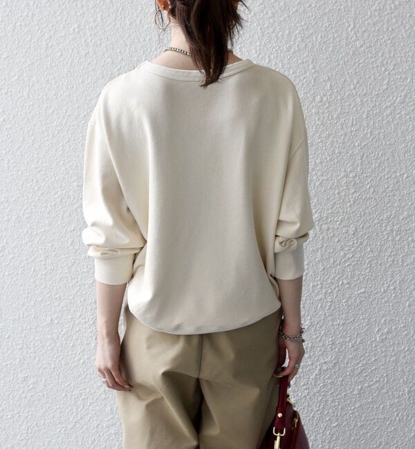 SHIPS any「【SHIPS any別注】THE KNiTS:〈洗濯機可能〉ロゴ プリント スウェット 26AW 2」|スウェット・ジャージ|