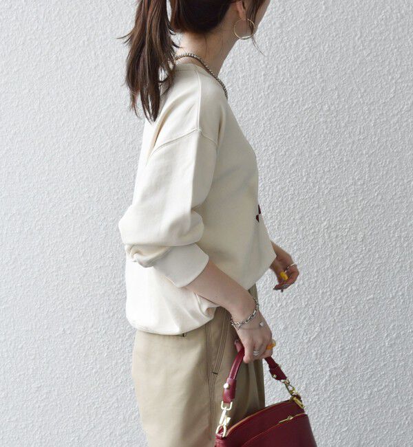 SHIPS any「【SHIPS any別注】THE KNiTS:〈洗濯機可能〉ロゴ プリント スウェット 26AW 2」|スウェット・ジャージ|