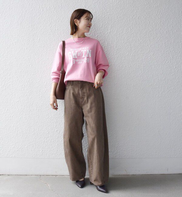 SHIPS any「【SHIPS any別注】THE KNiTS:〈洗濯機可能〉ロゴ プリント スウェット 26AW 2」|スウェット・ジャージ|
