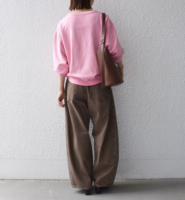 SHIPS any「【SHIPS any別注】THE KNiTS:〈洗濯機可能〉ロゴ プリント スウェット 26AW 2」|スウェット・ジャージ|