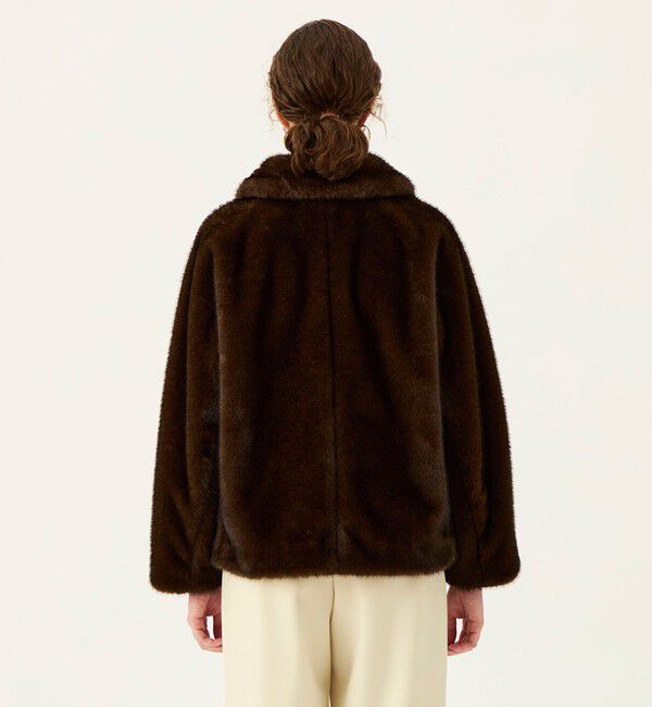 Ballsey「ランダムエコファー ラウンドフォルムコート」|その他|