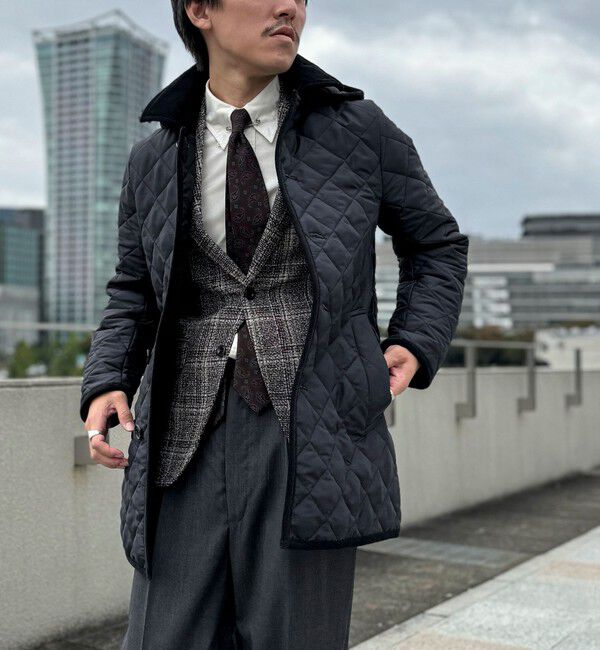NOLLEY'S goodman「【Traditional weatherwear】別注 DERBY HOOD キルティングジャケット 25AW」|ブルゾン・スタジャン|