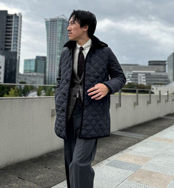 NOLLEY'S goodman「【Traditional weatherwear】別注 DERBY HOOD キルティングジャケット 25AW」|ブルゾン・スタジャン|