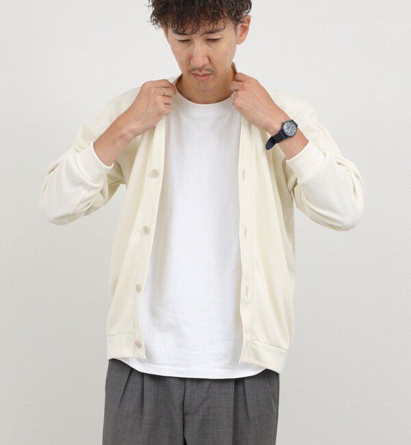 NOLLEY'S goodman「ワッフルカーディガン ウォッシャブル 26AW」|カーディガン|