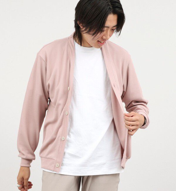 NOLLEY'S goodman「ワッフルカーディガン ウォッシャブル 26AW」|カーディガン|