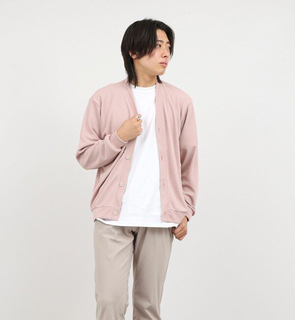 NOLLEY'S goodman「ワッフルカーディガン ウォッシャブル 26AW」|カーディガン|