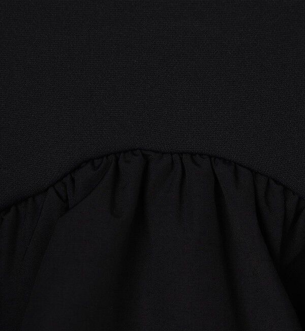 NOLLEY'S「《セットアップ対応/UVカット/2WAYストレッチ》ウォッシャブダルンボール裾フリルプルオーバー」|Tシャツ・カットソー|