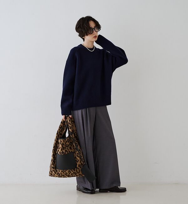 Rouge vif「タックワイドストレートパンツ」|その他|