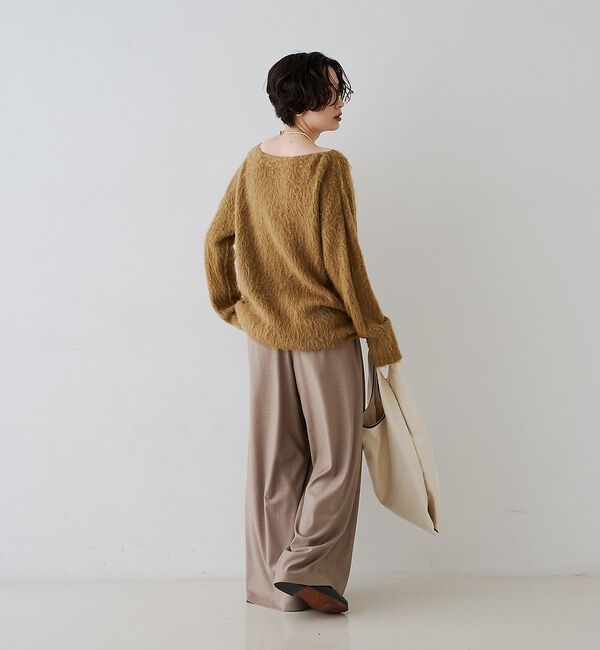 Rouge vif「タックワイドストレートパンツ」|その他|