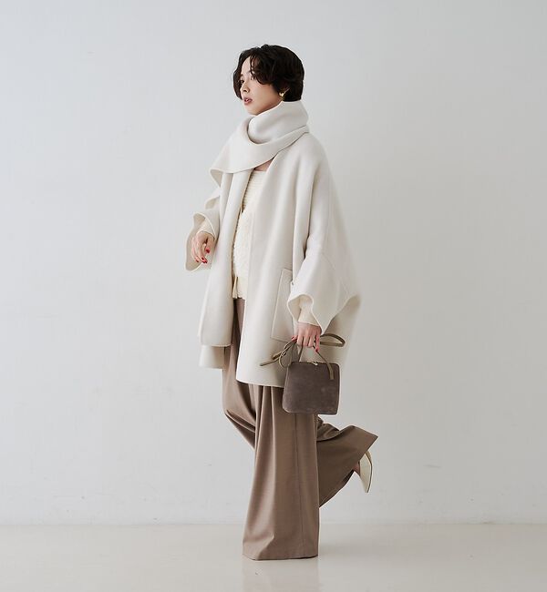 Rouge vif「タックワイドストレートパンツ」|その他|