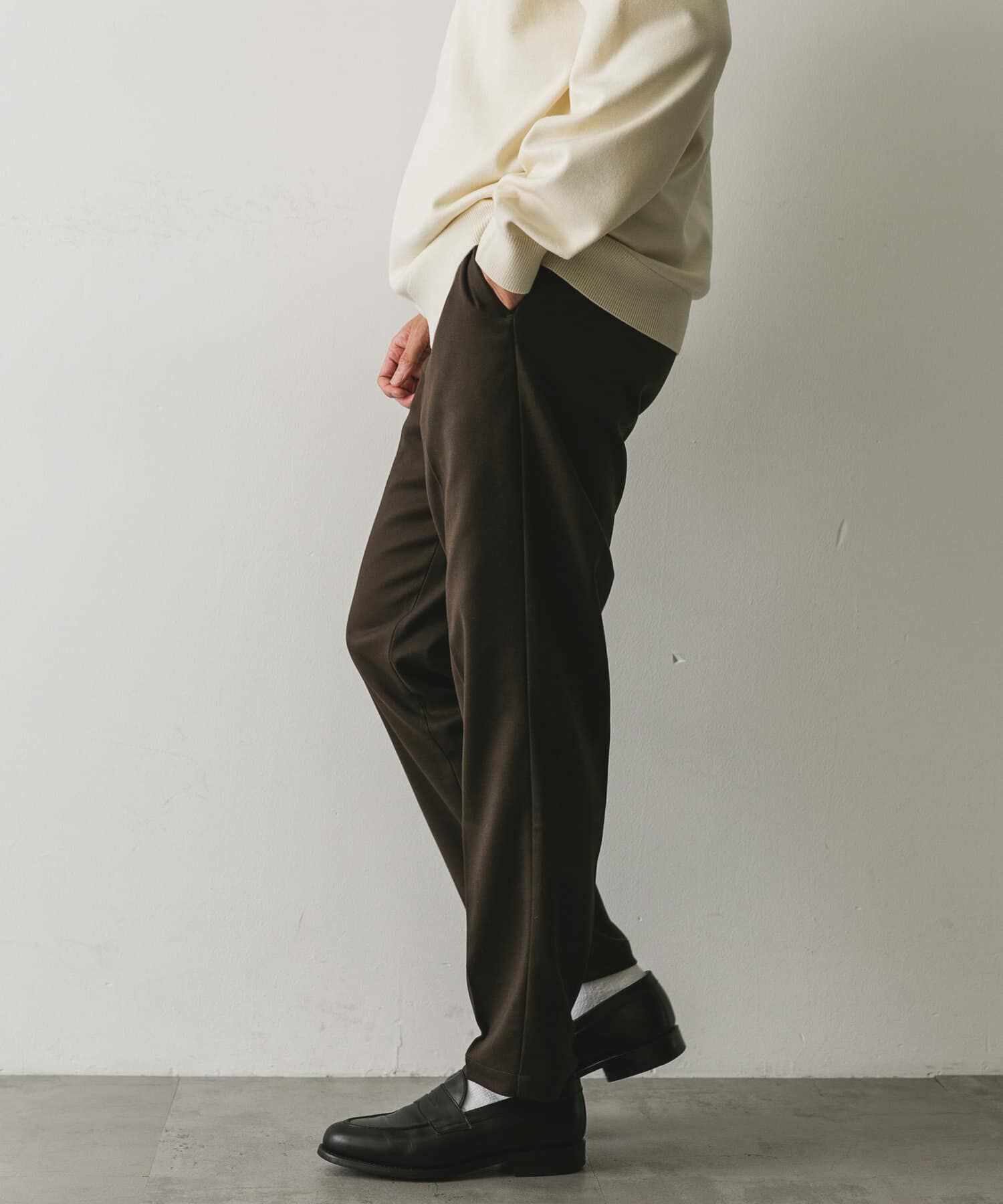 URBAN RESEARCH DOORS「ウールライクテーパードトラウザー」|その他|