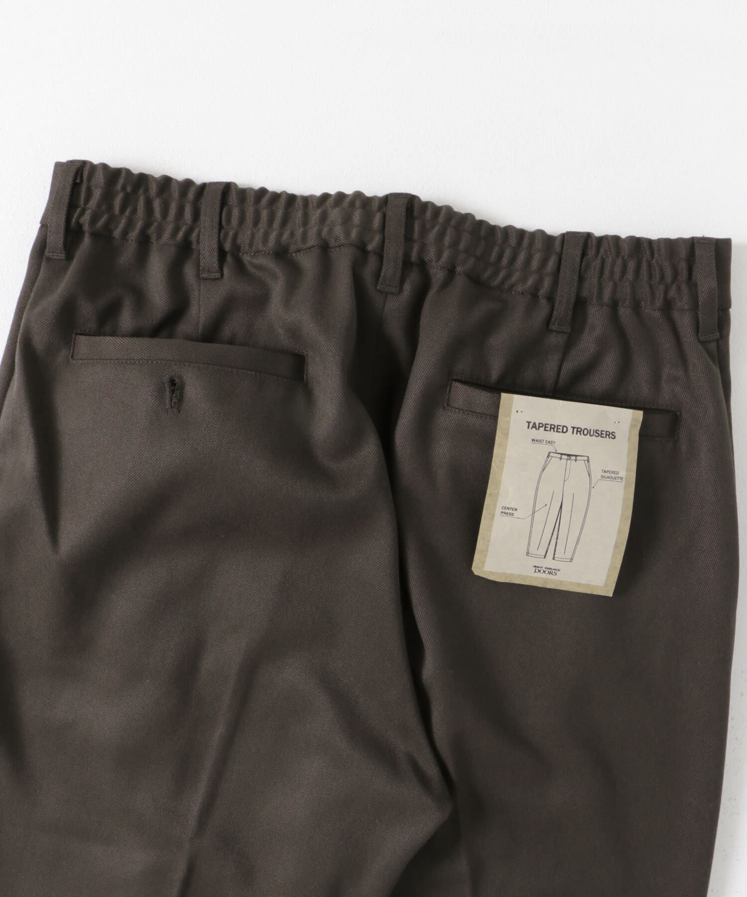 URBAN RESEARCH DOORS「ウールライクテーパードトラウザー」|その他|