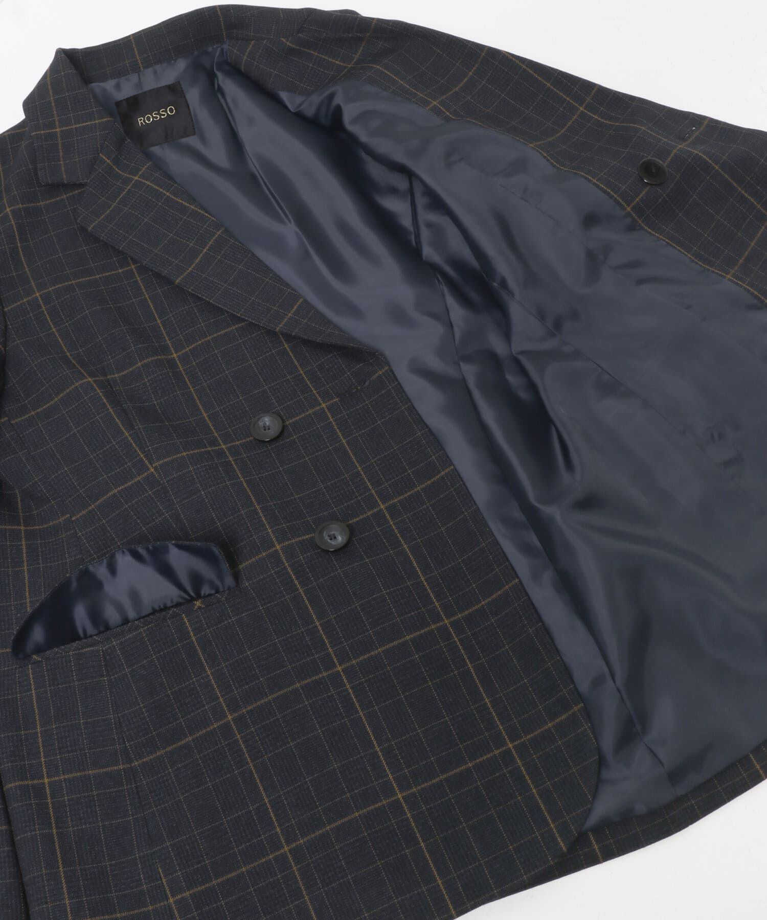 URBAN RESEARCH ROSSO「チェックテーラードフォルムジャケット」|その他|