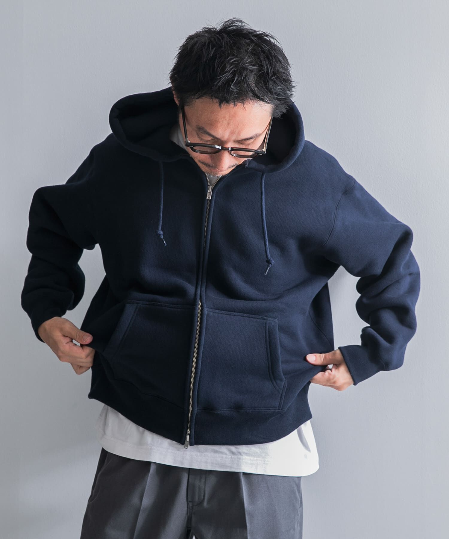 URBAN RESEARCH「Logic One　SWEAT ZIP PARKA」|パーカー|
