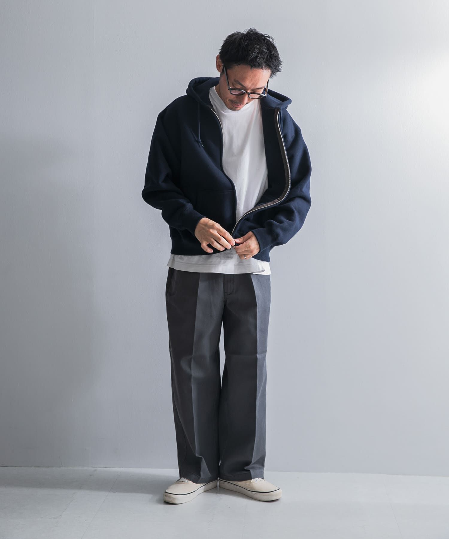 URBAN RESEARCH「Logic One　SWEAT ZIP PARKA」|パーカー|